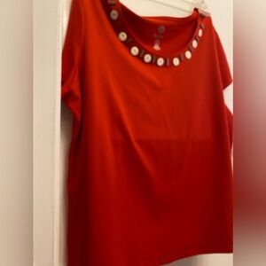 LADIES SHORT SLEEVE TOP